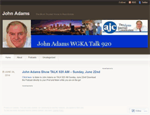 Tablet Screenshot of johnadamstalk920.wordpress.com