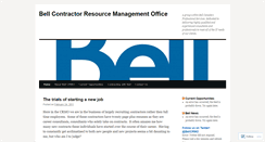 Desktop Screenshot of bellcrmo.wordpress.com