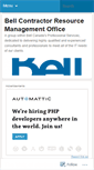 Mobile Screenshot of bellcrmo.wordpress.com