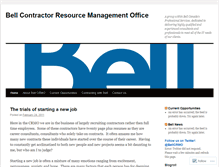 Tablet Screenshot of bellcrmo.wordpress.com
