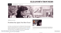 Desktop Screenshot of eleanorstrousers.wordpress.com