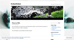 Desktop Screenshot of frokenfreken.wordpress.com
