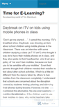 Mobile Screenshot of myelearningworld.wordpress.com