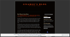 Desktop Screenshot of jjsarge.wordpress.com