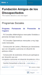 Mobile Screenshot of fundamigos.wordpress.com