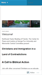 Mobile Screenshot of christiansandimmigrants.wordpress.com