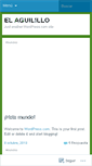 Mobile Screenshot of aguilillo.wordpress.com