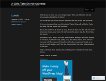 Tablet Screenshot of compiledpages.wordpress.com