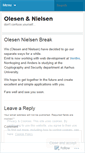 Mobile Screenshot of olesennielsen.wordpress.com