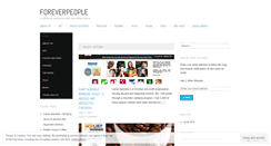 Desktop Screenshot of foreverpeople.wordpress.com