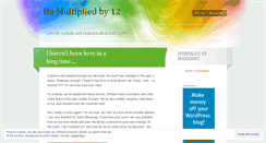 Desktop Screenshot of hemultipliedby12.wordpress.com