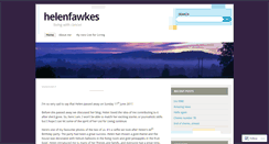 Desktop Screenshot of helenfawkes.wordpress.com