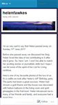 Mobile Screenshot of helenfawkes.wordpress.com