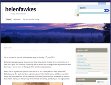 Tablet Screenshot of helenfawkes.wordpress.com