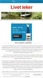 Mobile Screenshot of livetleker.wordpress.com