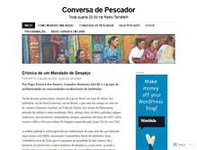 Tablet Screenshot of conversadepescador.wordpress.com