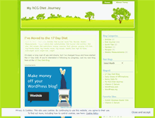 Tablet Screenshot of hcgdietjourney.wordpress.com