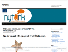 Tablet Screenshot of nytank.wordpress.com