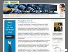 Tablet Screenshot of cliceduca.wordpress.com