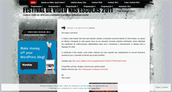 Desktop Screenshot of festivalpaulistanodevideonasescolas.wordpress.com