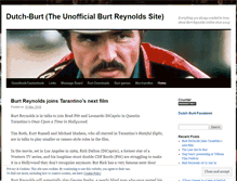 Tablet Screenshot of dutchburt.wordpress.com