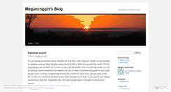 Desktop Screenshot of megancoggin.wordpress.com