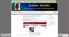 Desktop Screenshot of eddiewellsministry.wordpress.com
