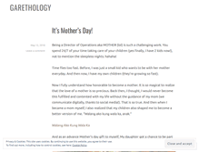 Tablet Screenshot of garethology.wordpress.com