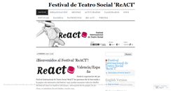 Desktop Screenshot of festivalreact.wordpress.com