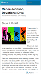 Mobile Screenshot of devotionaldiva.wordpress.com