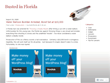 Tablet Screenshot of bustedinflorida.wordpress.com