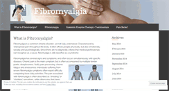 Desktop Screenshot of fibromyalgiaenzymetherapy.wordpress.com