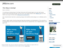 Tablet Screenshot of jmbx.wordpress.com