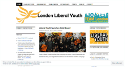 Desktop Screenshot of londonliberalyouth.wordpress.com