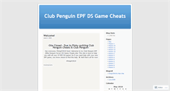 Desktop Screenshot of cpepfdsgamecheats.wordpress.com