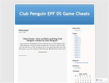 Tablet Screenshot of cpepfdsgamecheats.wordpress.com