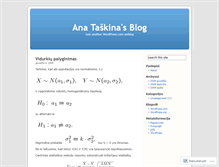 Tablet Screenshot of anataskina.wordpress.com