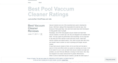 Desktop Screenshot of poolvacuumcleaners25.wordpress.com