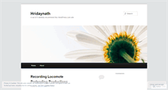 Desktop Screenshot of hridaynath.wordpress.com