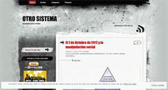 Desktop Screenshot of otrosistema.wordpress.com