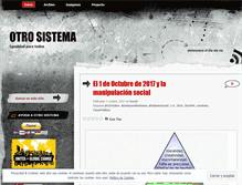 Tablet Screenshot of otrosistema.wordpress.com