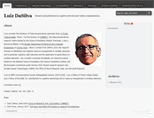 Tablet Screenshot of luizdasilva.wordpress.com