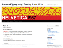 Tablet Screenshot of helvetica1957.wordpress.com