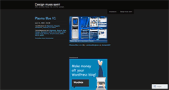 Desktop Screenshot of designwelt.wordpress.com