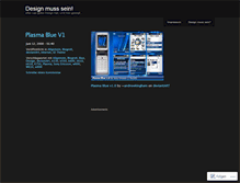 Tablet Screenshot of designwelt.wordpress.com