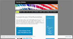 Desktop Screenshot of garotasafada.wordpress.com