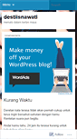 Mobile Screenshot of destiisnawati.wordpress.com