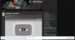 Desktop Screenshot of f1singaporegp.wordpress.com