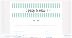 Desktop Screenshot of pollyandollie.wordpress.com