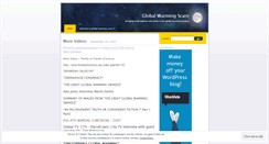 Desktop Screenshot of globalwarmingscare.wordpress.com